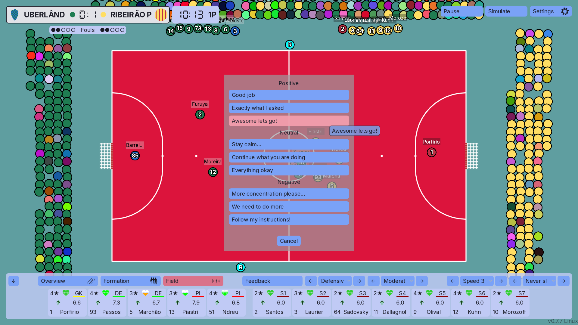 Screenshot 7 for 99Managers Futsal Edition