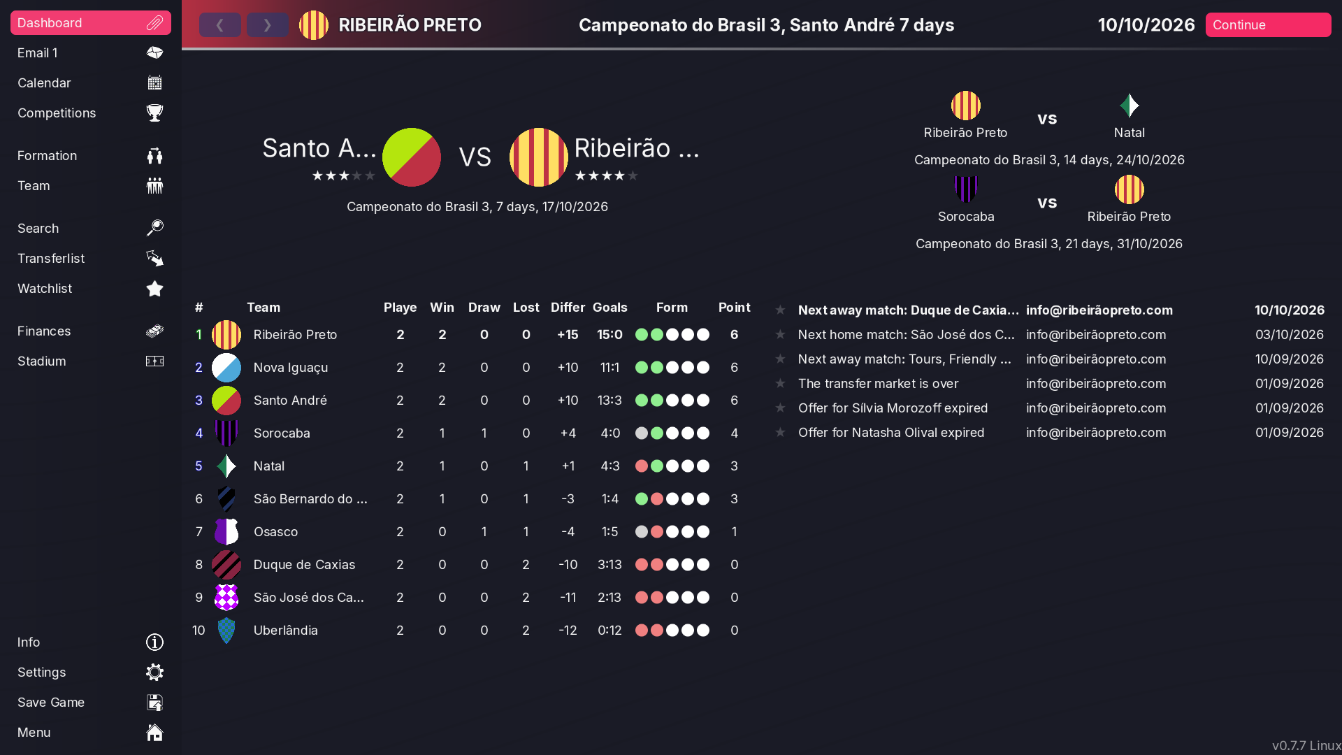 Screenshot 3 for 99Managers Futsal Edition
