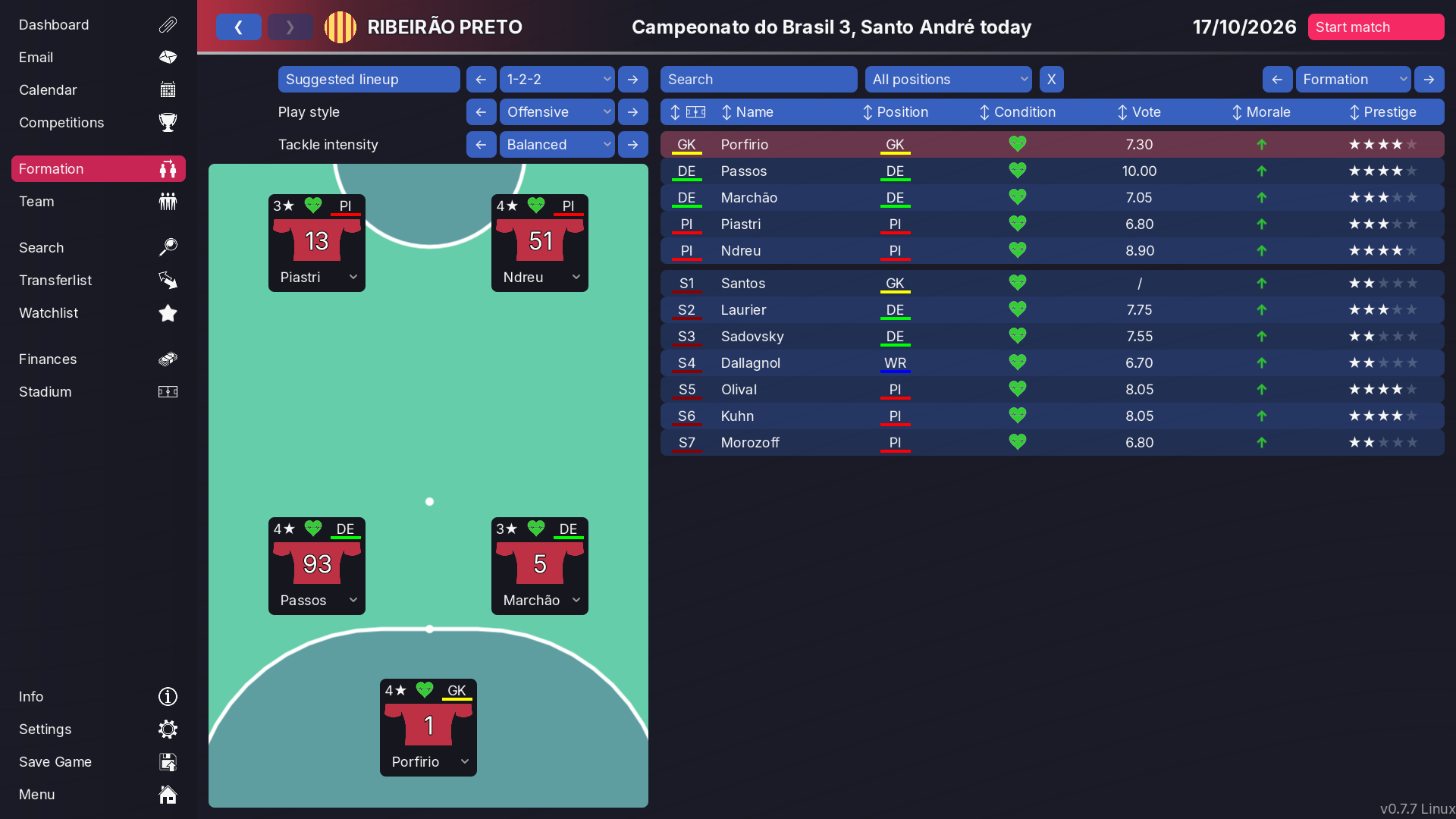 Screenshot 5 for 99Managers Futsal Edition