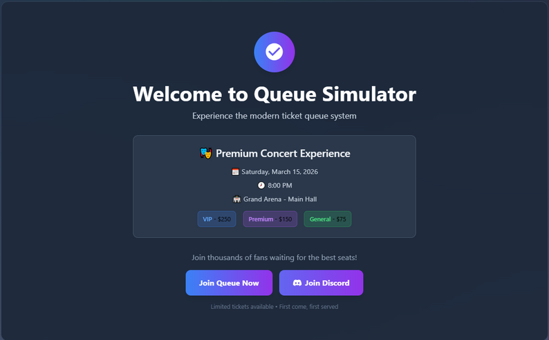 Queue Simulator by t0m_ok