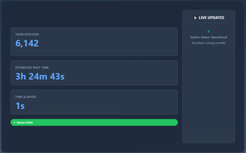 Queue Simulator by t0m_ok