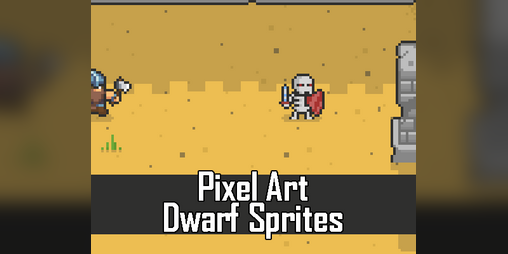 Pixel Art Dwarf Sprites by Elthen's Pixel Art Shop