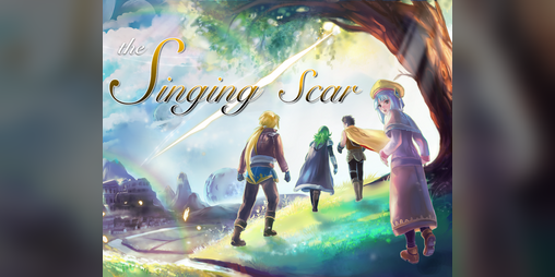 Cover image for The Singing Scar