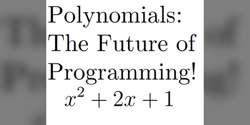 Cover image for Polynomials: Enterprise Edition