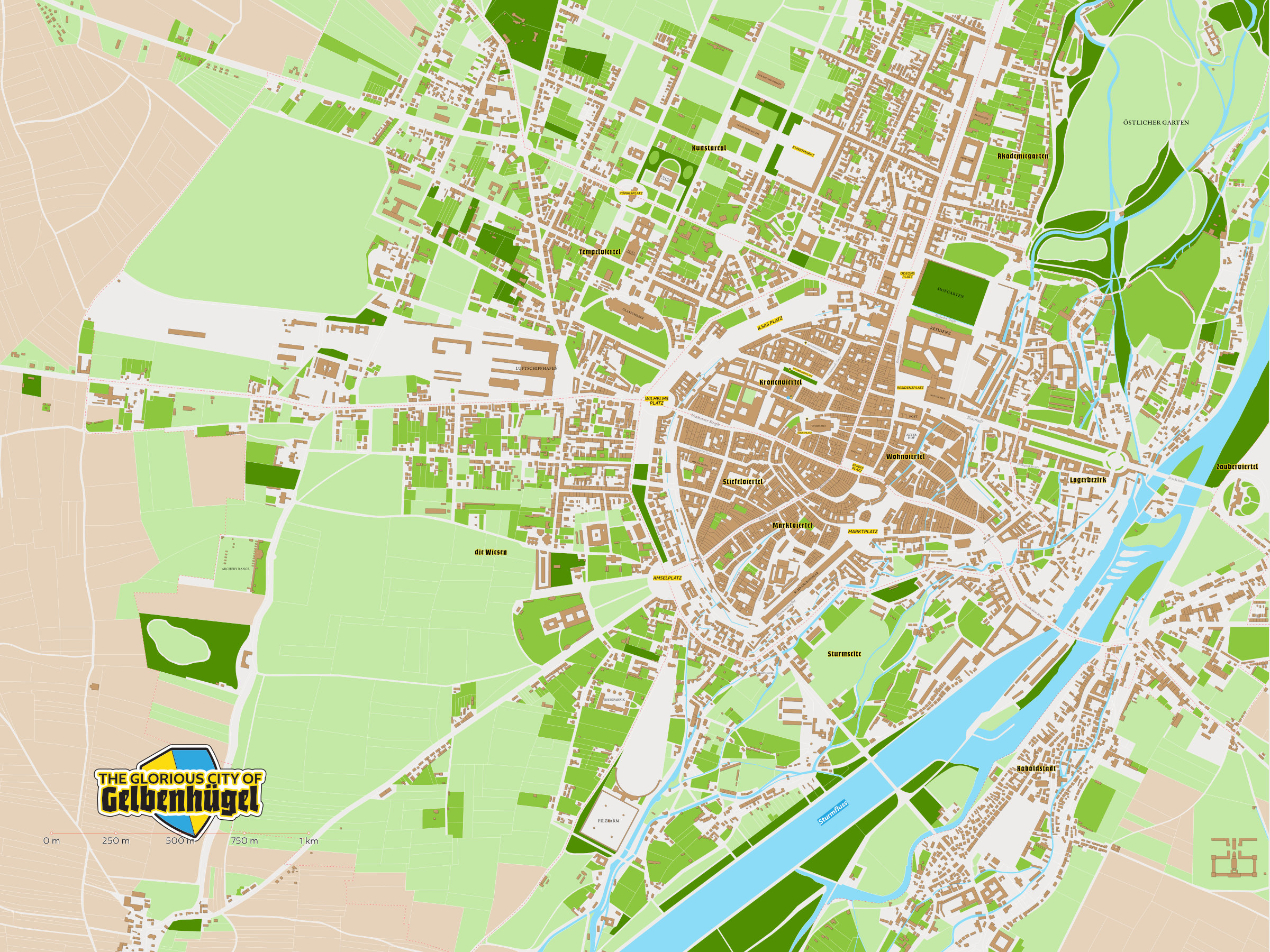 Screenshot 2 for The Glorious City of Gelbenhügel
