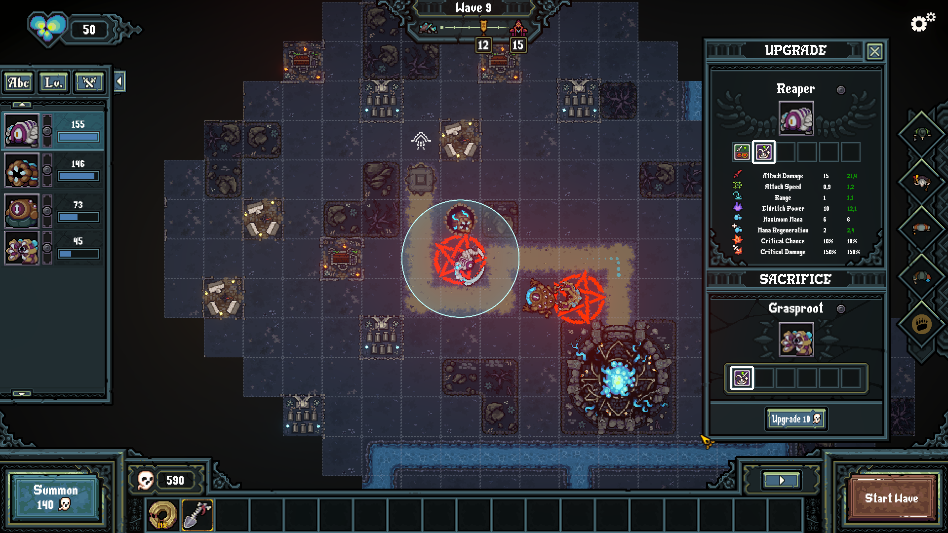 Screenshot 4 for Dreadful Defenders - Demo