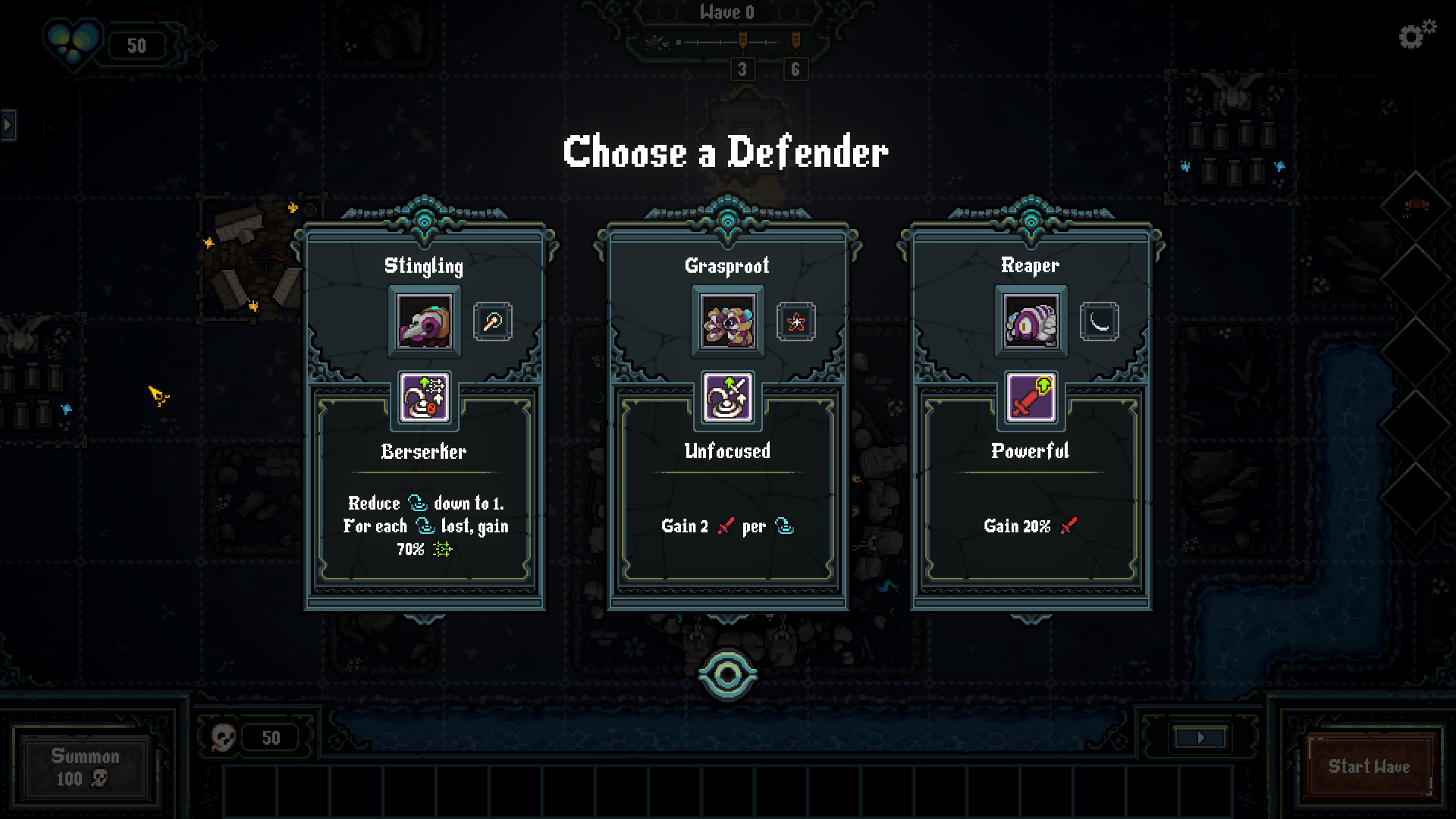Screenshot 3 for Dreadful Defenders - Demo