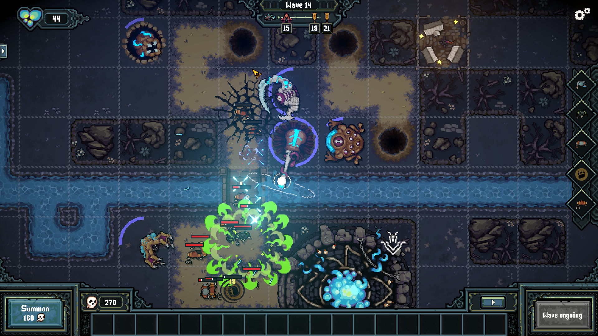 Screenshot 2 for Dreadful Defenders - Demo