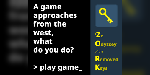 Cover image for 'Ze Odyssey of the Removed Keys