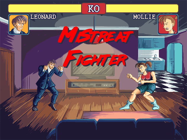 Mistreat Fighter from the GMTK game jam