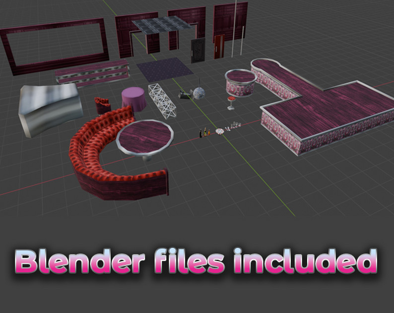 PSX Strip Club Asset Pack by Ink Ribbon