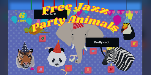 Cover image for Free Jazz Party Animals