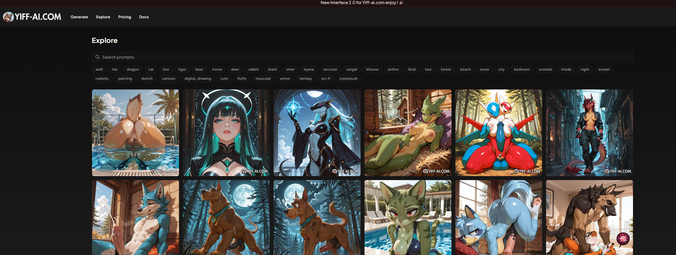 Screenshot 2 for Yiff AI Android