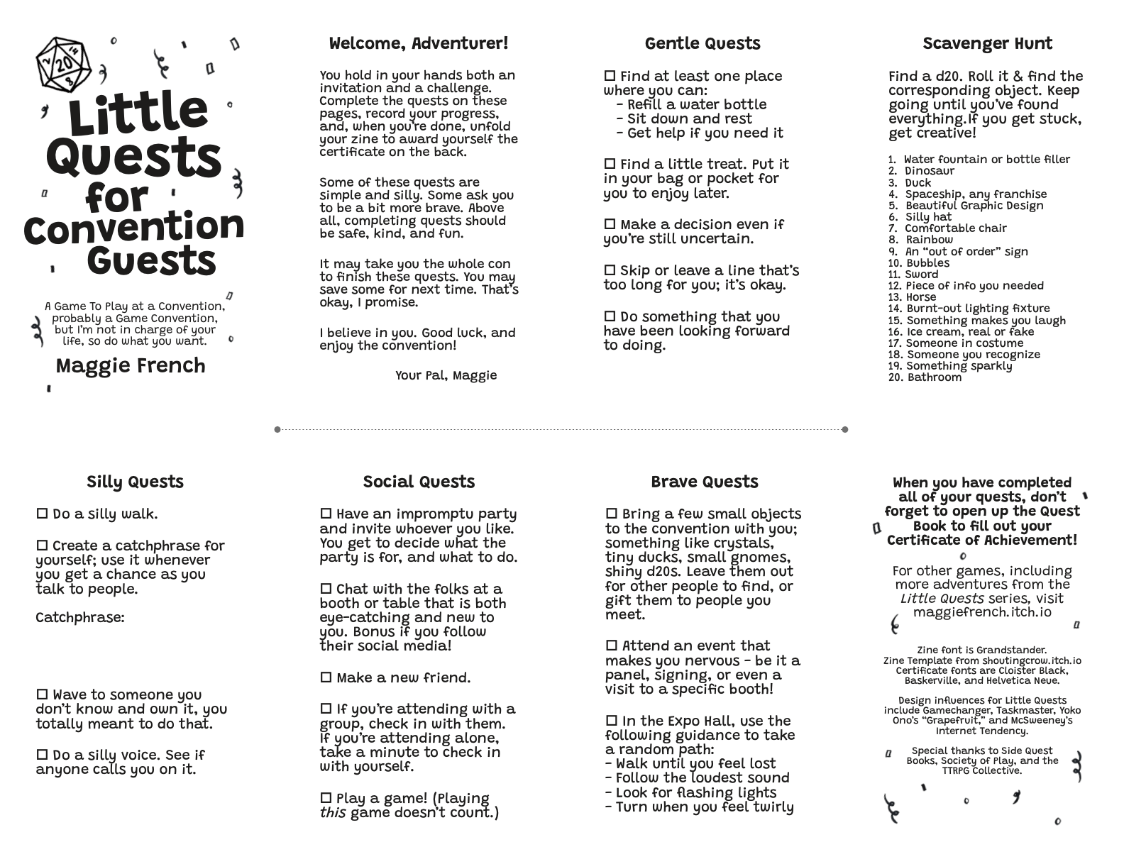 Screenshot 2 for Little Quests for Party Guests