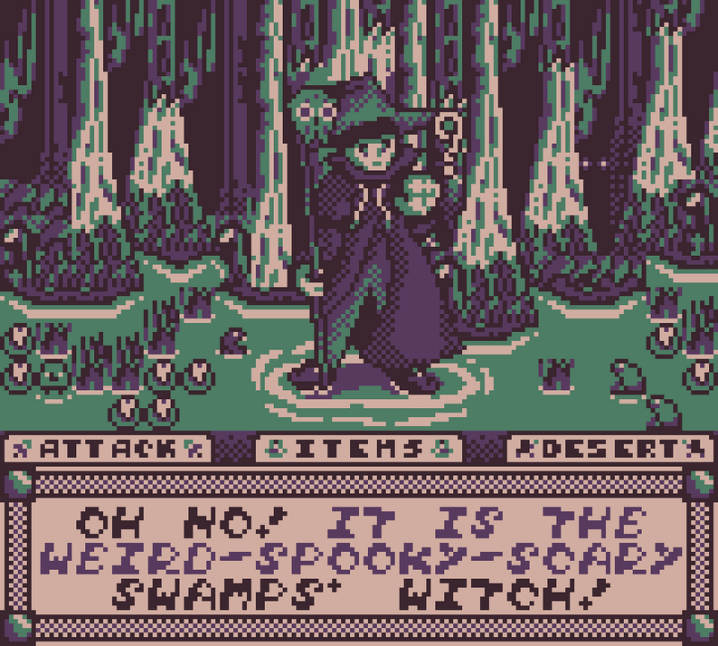 Swamps’ witch