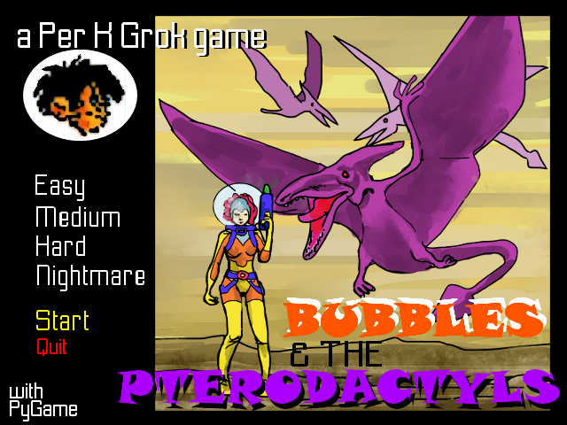Cover image for Bubbles and the Pterodactyls