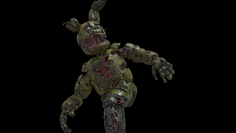 Springtrap_fnaf_Model by RodroDev