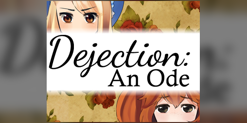 Cover image for Dejection: An Ode