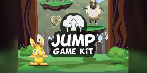 Jump 2D Game Kit by Free Game Assets (GUI, Sprite, Tilesets)