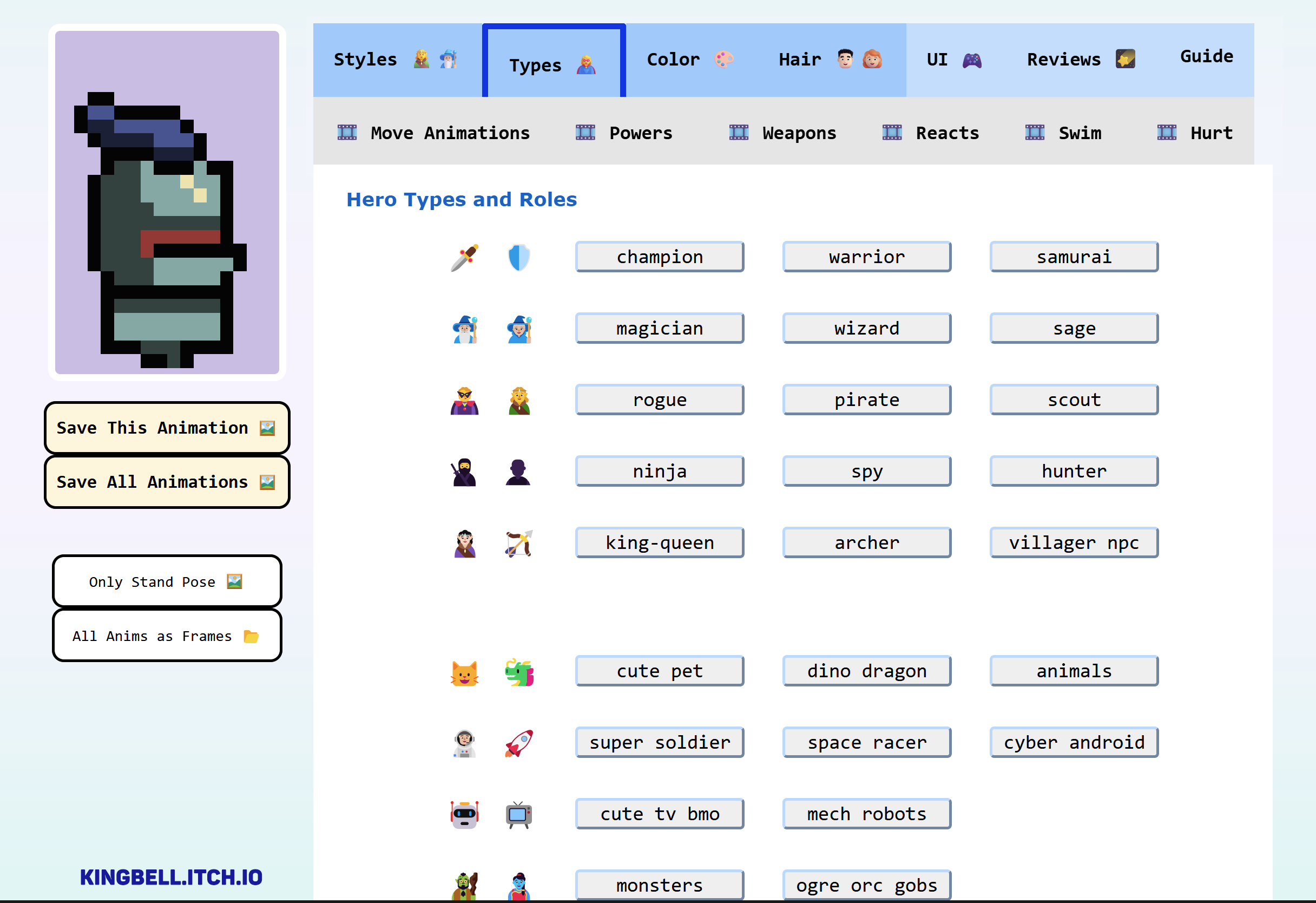 Screenshot 8 for Pixel Art Sprite Mixer
