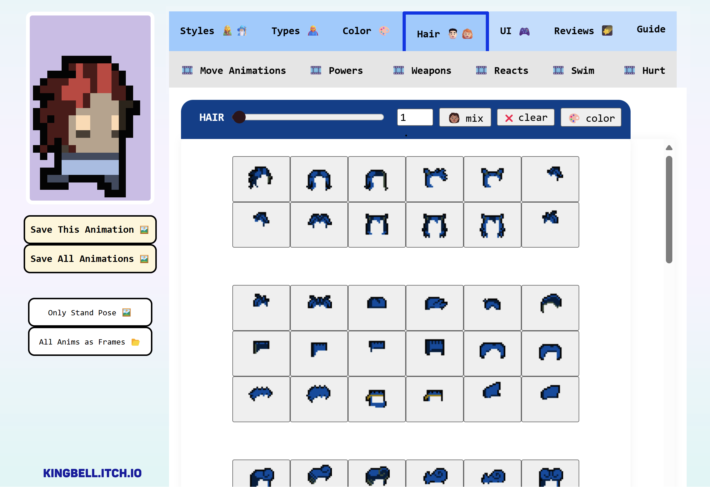 Screenshot 9 for Pixel Art Sprite Mixer