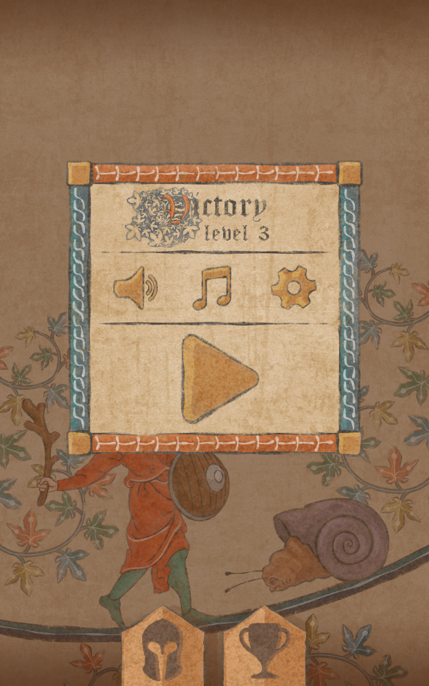 Marginalia hero - medieval one tap game by kebabgames