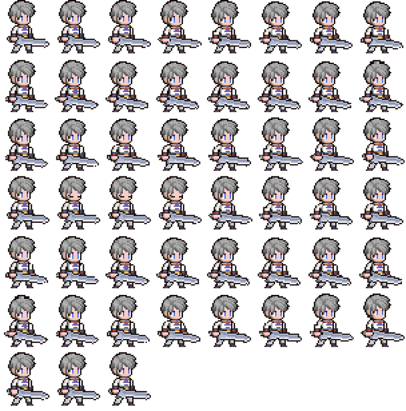 pixel-rpg-character-asset-pack-swordman1.0 by VeryGo1