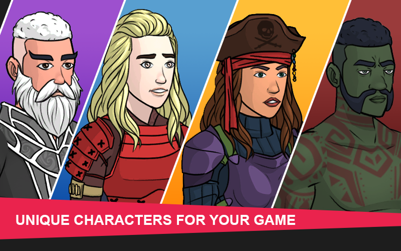 Character Creator 2D by mochakingup