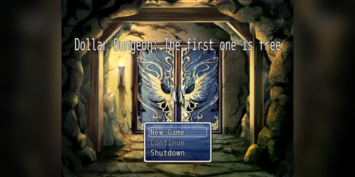 Cover image for Dollar Dungeon: The first one is free