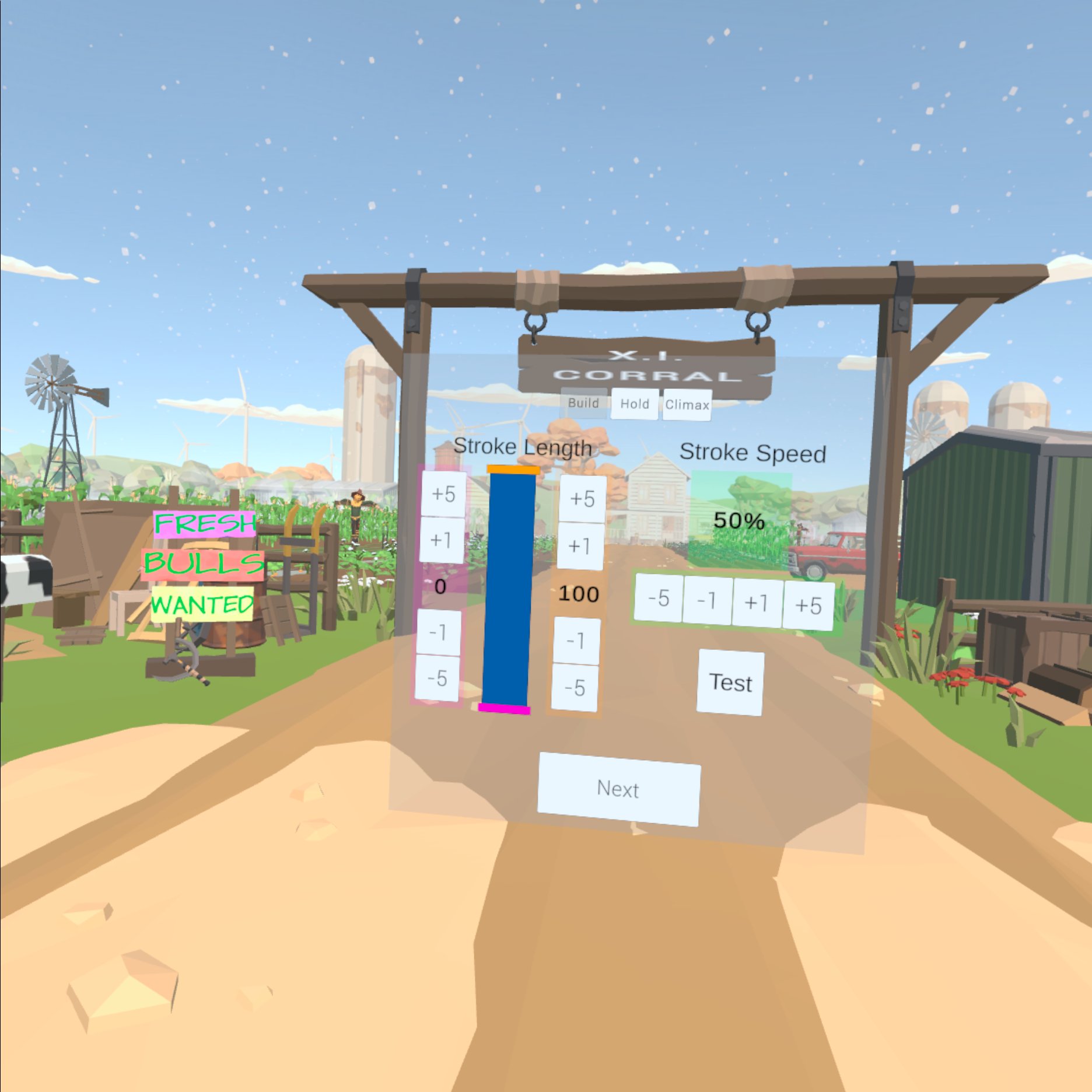 Screenshot 4 for Fresh Bulls Wanted [VR] (Under Development)