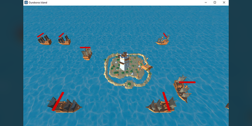Cover image for Ouroboros Island