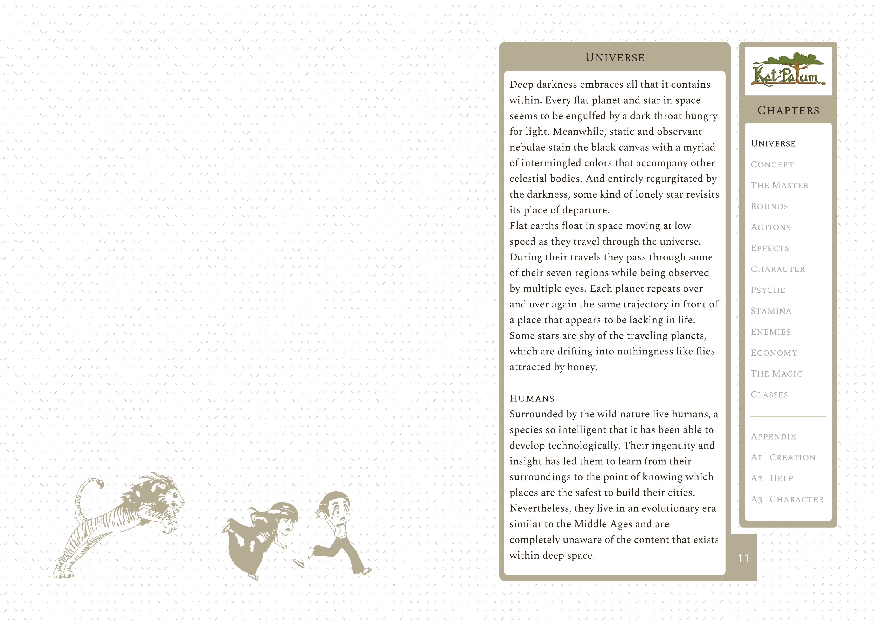 Screenshot 2 for Kat-Patum: Humans TTRPG