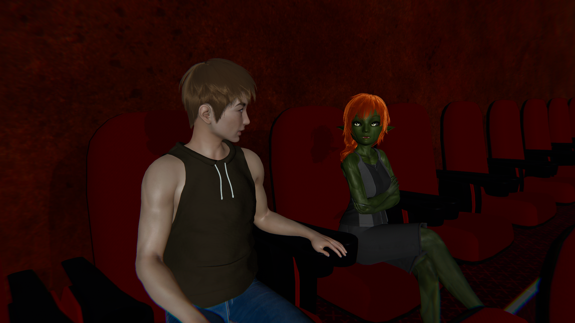 Screenshot 6 for Senia (World's Crossing Academy - Extra Romance Route)