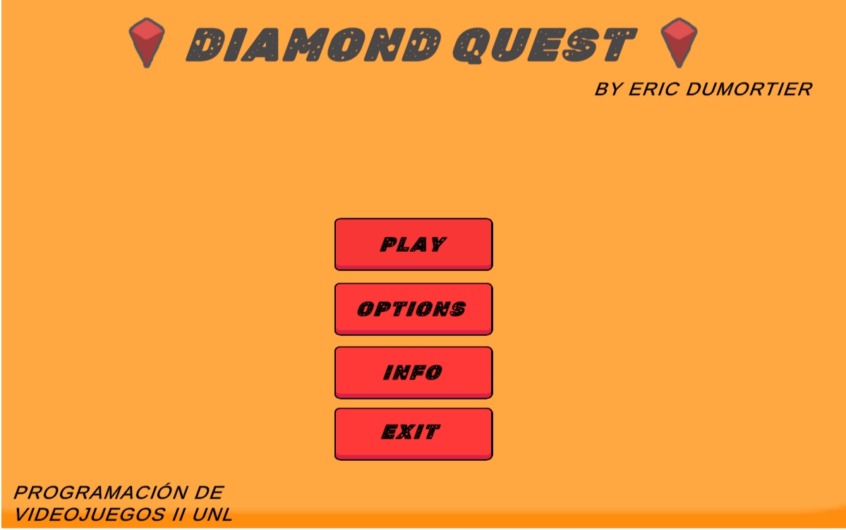 Diamond Quest Java Game Diamond Quest by Eric Dumortier