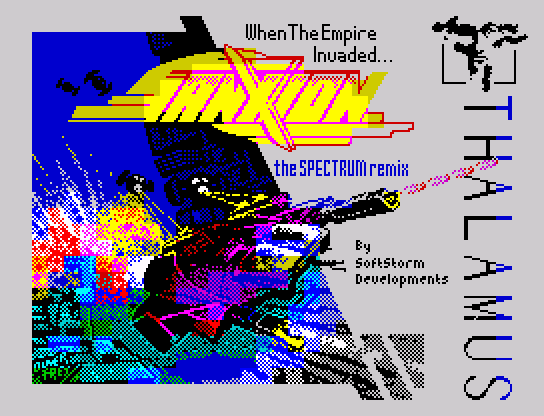 Sanxion The Spectrum Remix Screenshot 1