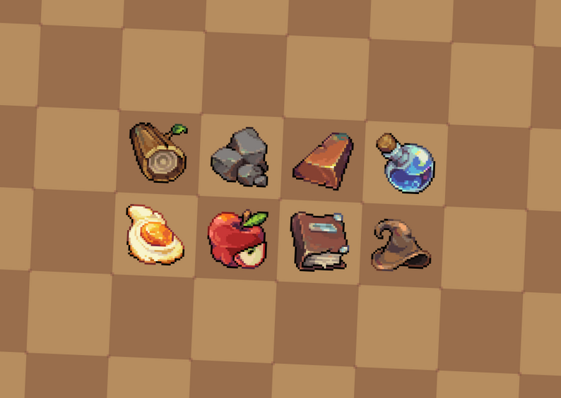 150+ 32x32 Classic RPG Items by RunninBlood