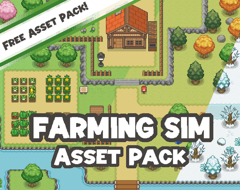 RPG Asset: Farming Sim Asset Pack by VectoRaith