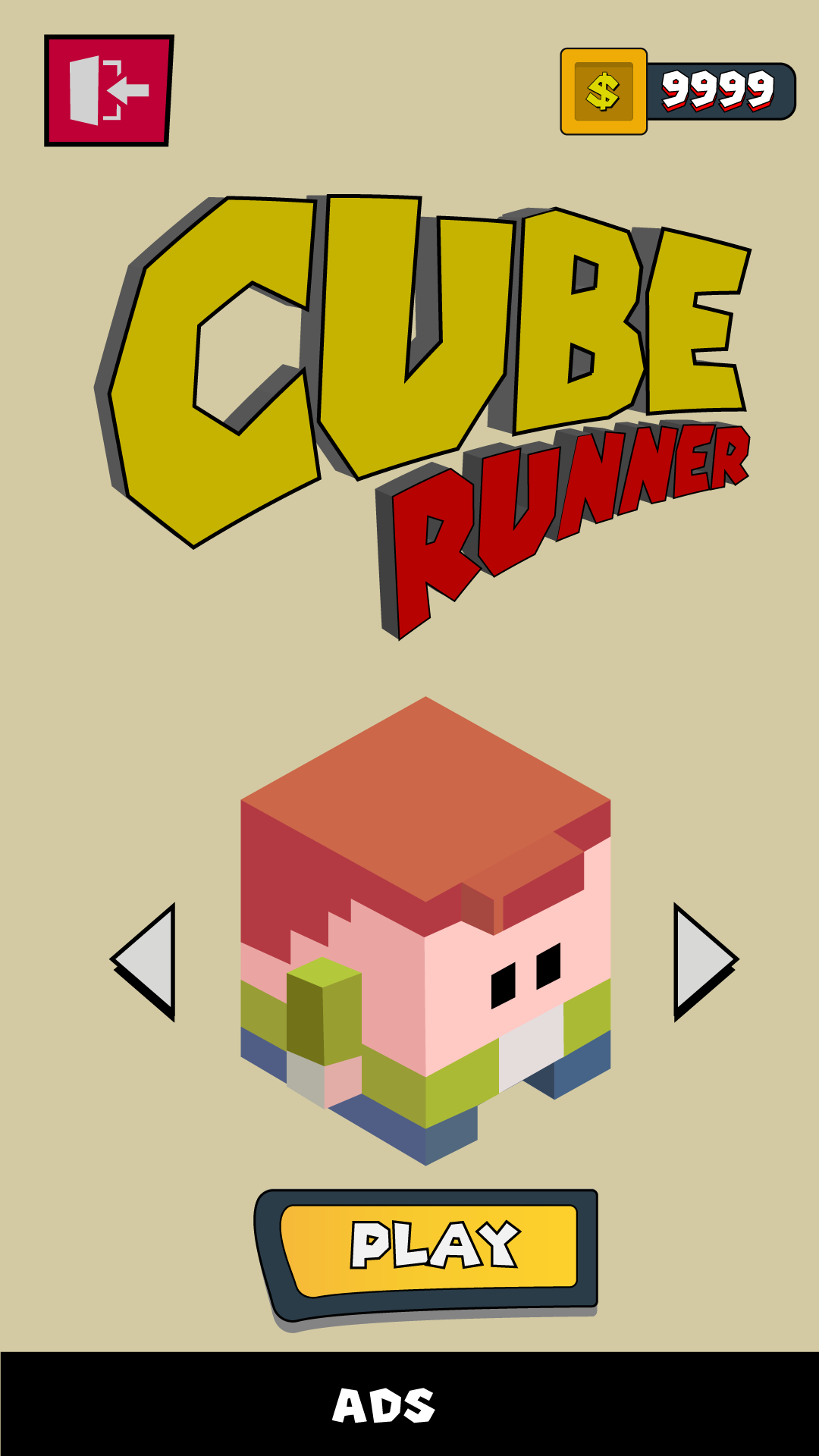 Cube Runner (Adobe Illustrator Files) by ABHIII