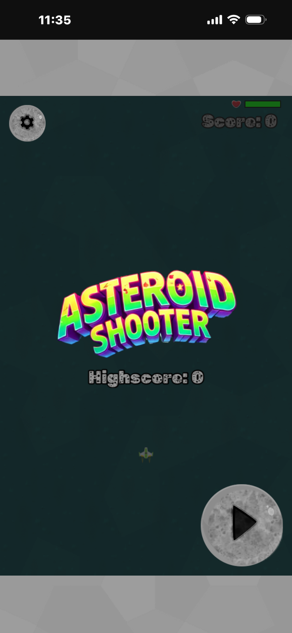 Screenshot 2 for Asteroids Shooter