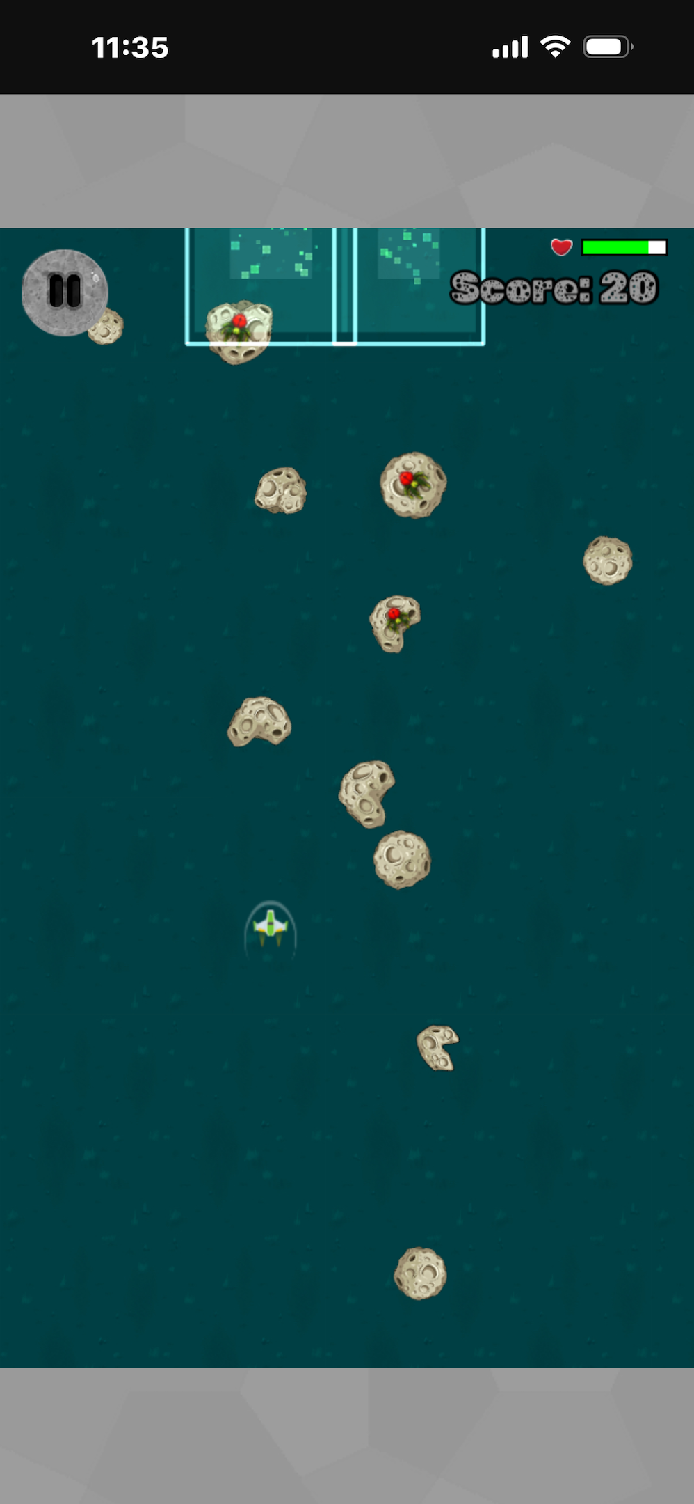 Screenshot 3 for Asteroids Shooter