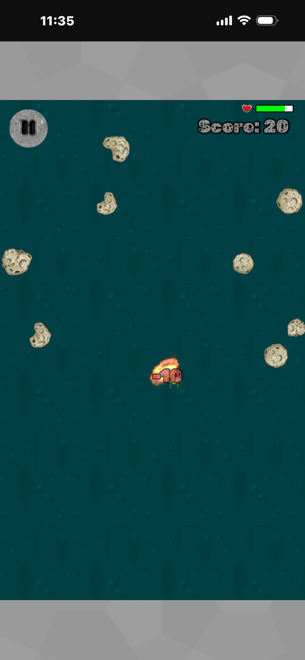 Screenshot 6 for Asteroids Shooter