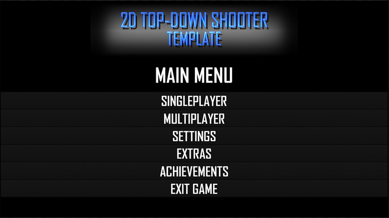 [Epic Engine] 2D Top Down Shooter Template by Néotl Empire