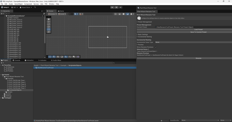 Pixel Wizard Rename Tool by Dragon Lens Studios, Mony