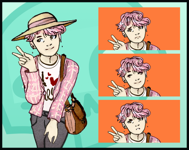 Mega Sprite Pack - Pretty Boys by Bigeishe