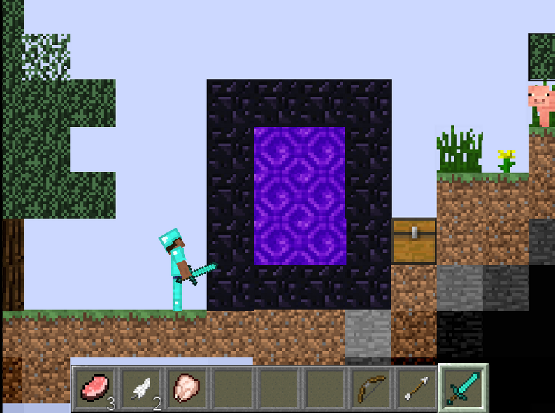 Minecraft Microgames Minecraft 2D by Micro Games Studios