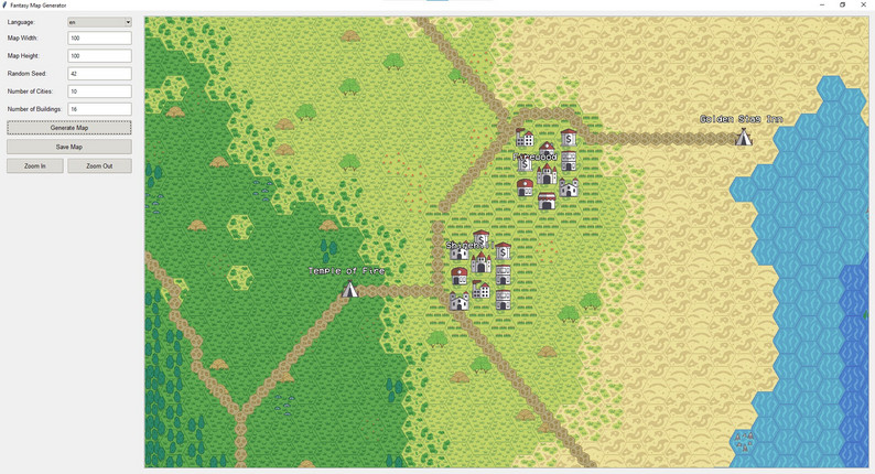 Fantasy Map Generator DND by DmitriiKsenofontov