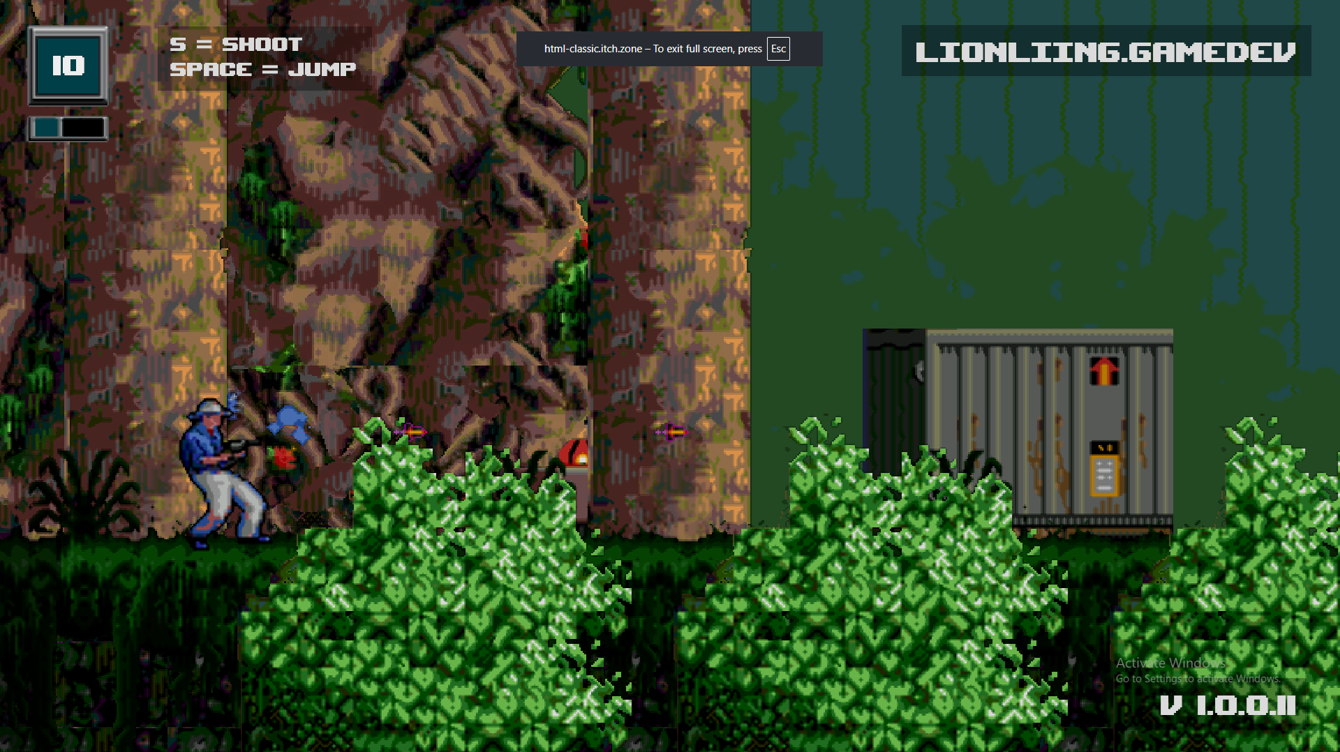 Screenshot 10 for v12 Jurassic Park Sega Rampage Extreme HTML5