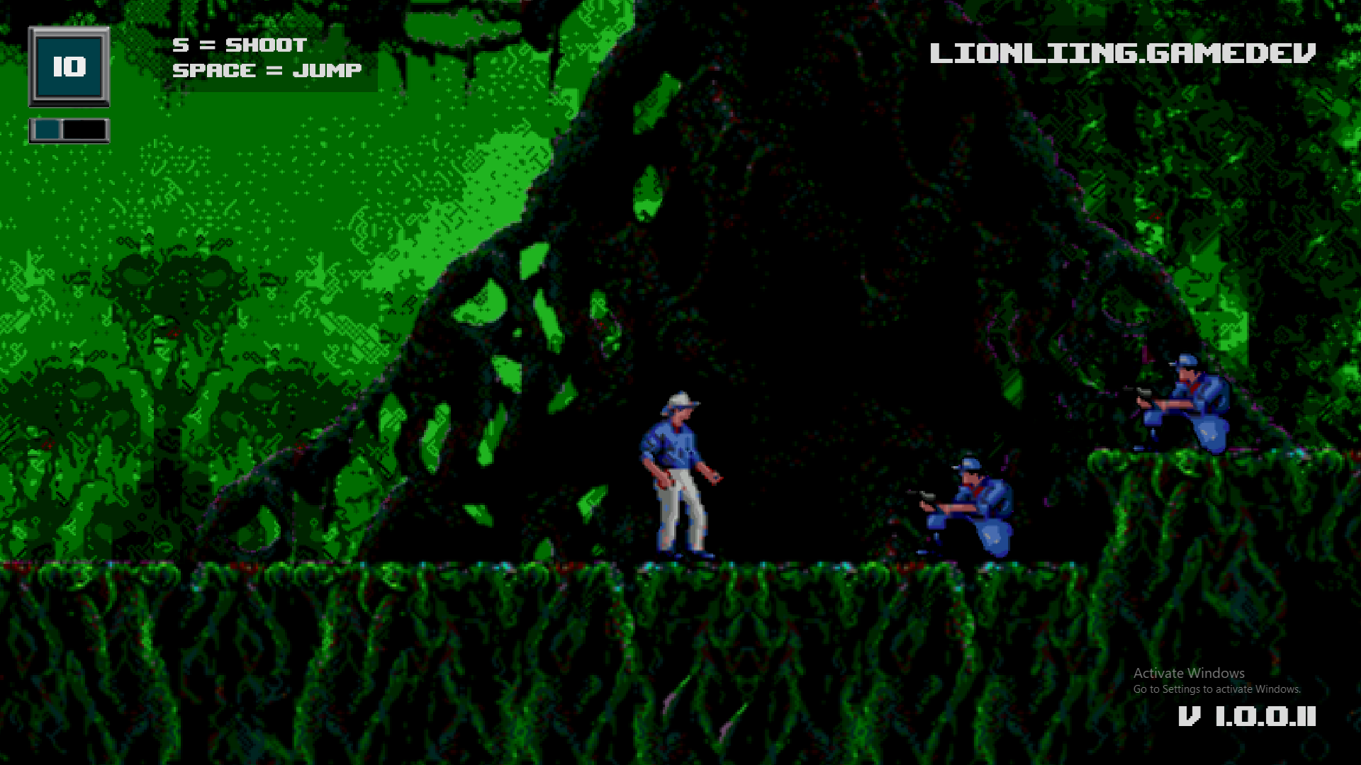 Screenshot 3 for v12 Jurassic Park Sega Rampage Extreme HTML5