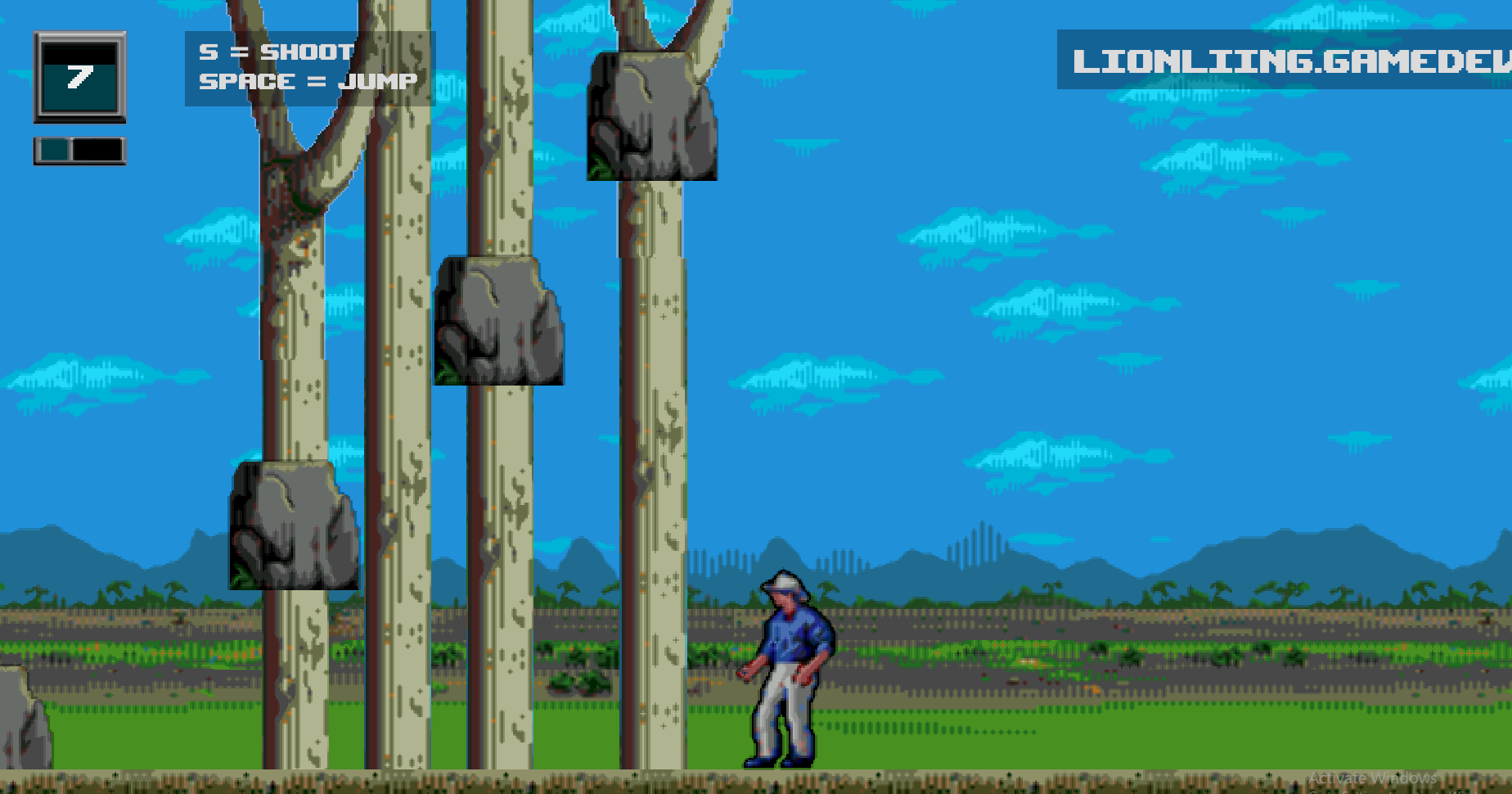 Screenshot 8 for v12 Jurassic Park Sega Rampage Extreme HTML5