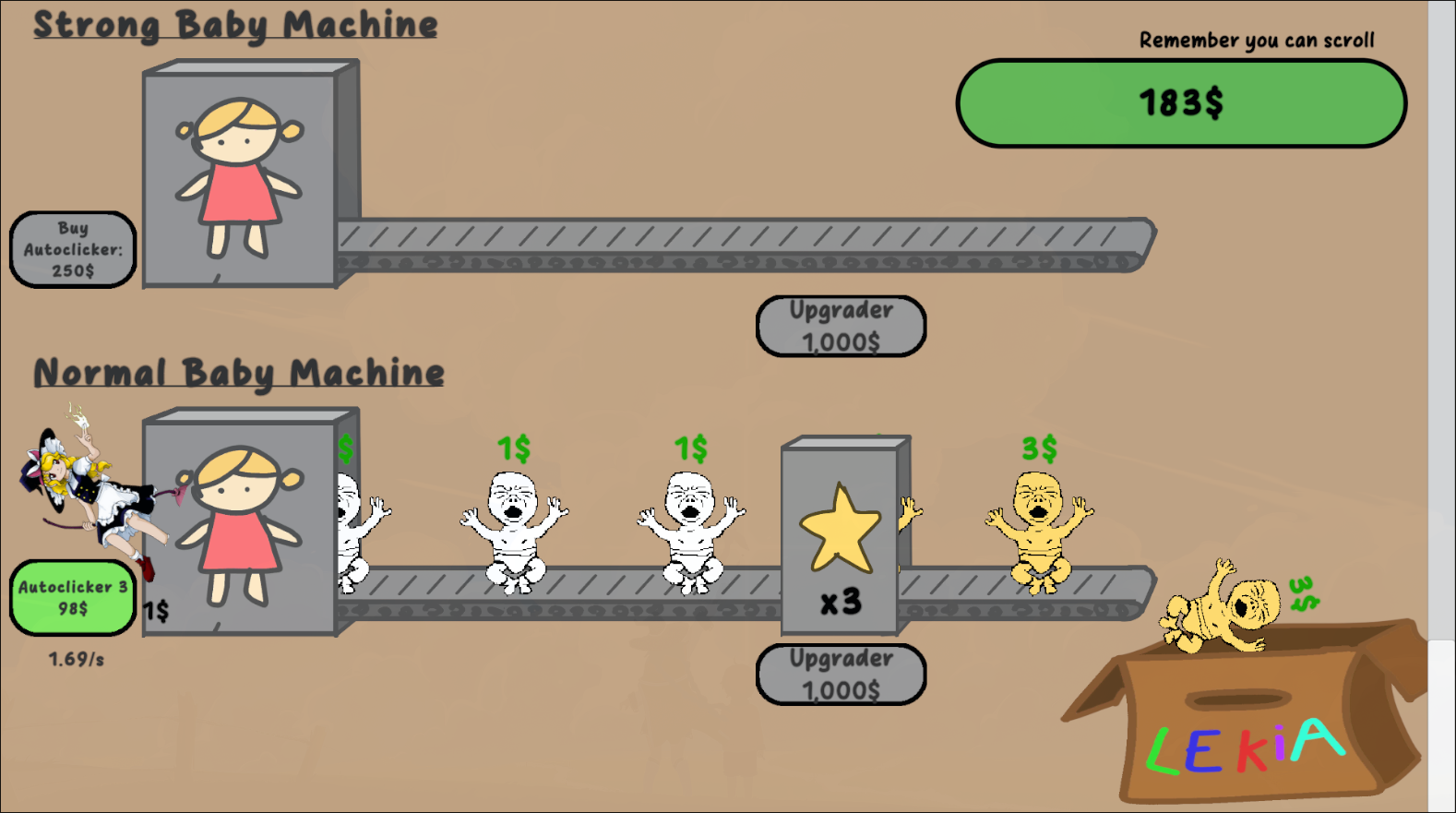 Screenshot 2 for Idle Baby!